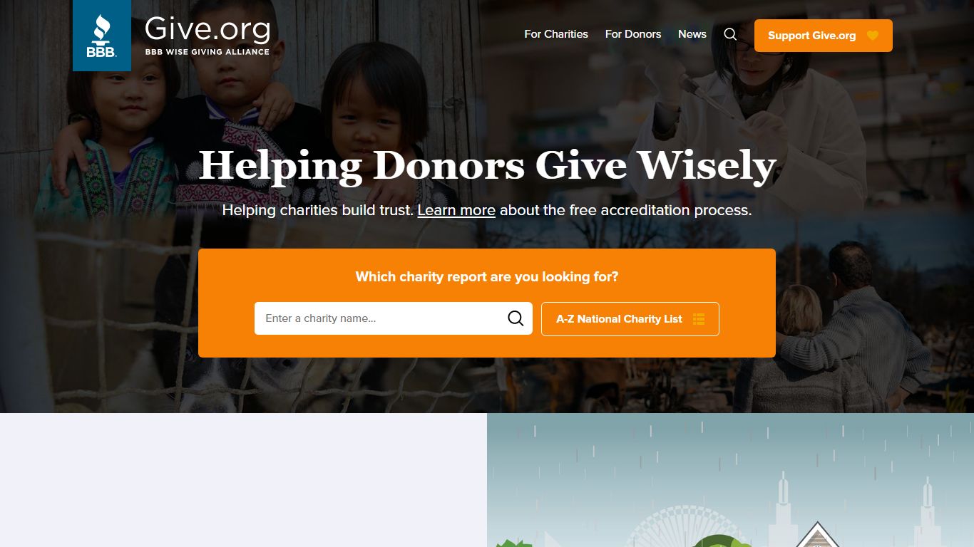 Find Best Charities To Donate | Charity Ratings, Reviews